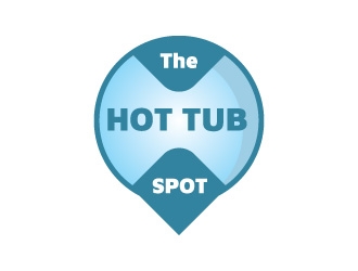 The Hot Tub Spot logo design by fritsB