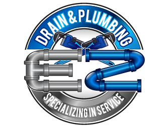 EZ Drain & Plumbing logo design by THOR_