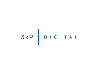 3xP Digital logo design by pencilhand