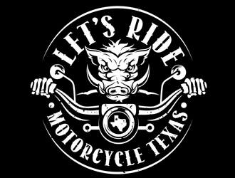 Let’s Ride - MotorcycLE Texas logo design by DreamLogoDesign