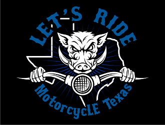 Let’s Ride - MotorcycLE Texas logo design by haze