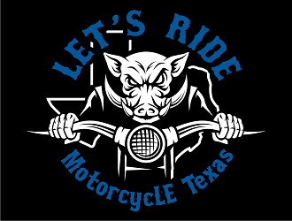 Let’s Ride - MotorcycLE Texas logo design by haze