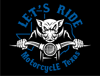 Let’s Ride - MotorcycLE Texas logo design by haze