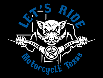 Let’s Ride - MotorcycLE Texas logo design by haze