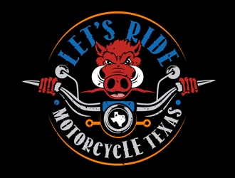 Let’s Ride - MotorcycLE Texas logo design by DreamLogoDesign