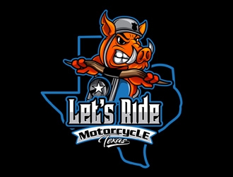 Let’s Ride - MotorcycLE Texas logo design by DreamLogoDesign