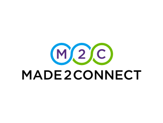 Made 2 Connect logo design by protein