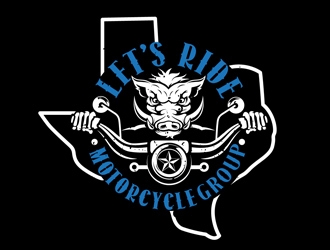 Let’s Ride - MotorcycLE Texas logo design by DreamLogoDesign