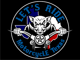 Let’s Ride - MotorcycLE Texas logo design by haze