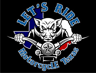 Let’s Ride - MotorcycLE Texas logo design by haze