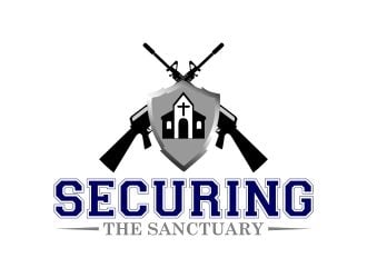 Securing The Sanctuary logo design by naldart