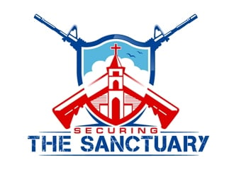 Securing The Sanctuary logo design by DreamLogoDesign