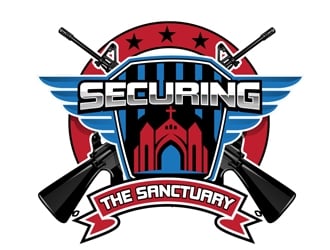 Securing The Sanctuary logo design by DreamLogoDesign