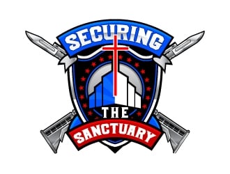 Securing The Sanctuary logo design by SDLOGO