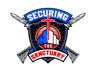 Securing The Sanctuary logo design by SDLOGO