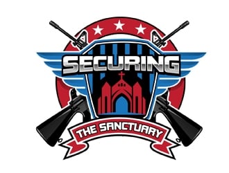 Securing The Sanctuary logo design by DreamLogoDesign