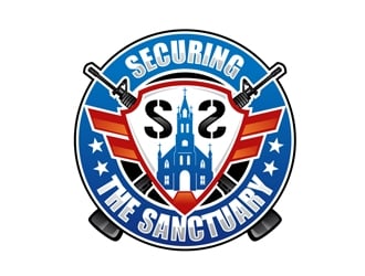 Securing The Sanctuary logo design by DreamLogoDesign