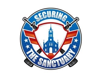 Securing The Sanctuary logo design by DreamLogoDesign