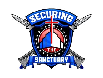 Securing The Sanctuary logo design by SDLOGO