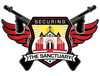 Securing The Sanctuary logo design by Godvibes