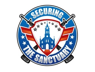 Securing The Sanctuary logo design by DreamLogoDesign