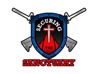 Securing The Sanctuary logo design by daywalker