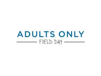 Adults only Field Day logo design by sabyan