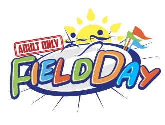 Adults only Field Day logo design by Dakouten