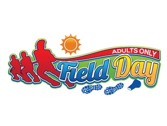 Adults only Field Day logo design by gogo
