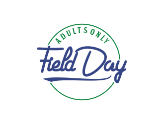 Adults only Field Day logo design by haidar