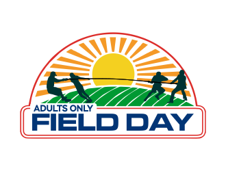 Adults only Field Day logo design by ROSHTEIN