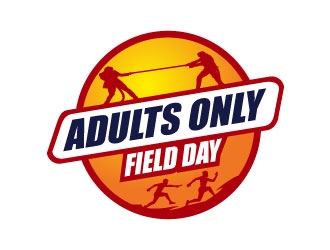 Adults only Field Day logo design by Suvendu