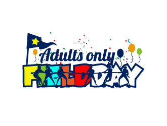 Adults only Field Day logo design by torresace
