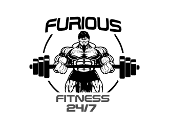 Furious Fitness  logo design by mrdesign