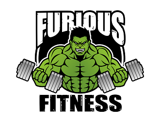 Furious Fitness  logo design by haze