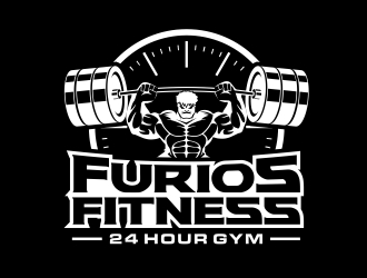 Furious Fitness  logo design by totoy07