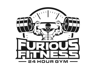 Furious Fitness  logo design by totoy07