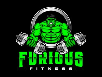 Furious Fitness  logo design by daywalker