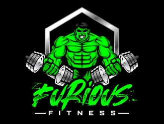 Furious Fitness  logo design by daywalker