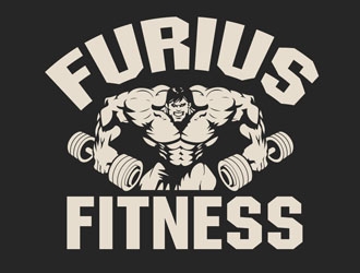 Furious Fitness  logo design by DreamLogoDesign