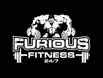 Furious Fitness  logo design by J0s3Ph