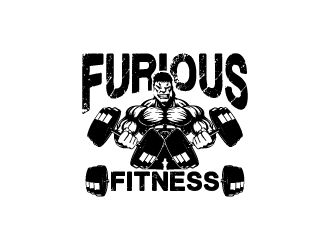 Furious Fitness  logo design by Donadell