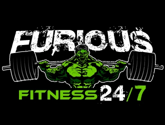 Furious Fitness  logo design by aRBy