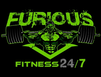 Furious Fitness  logo design by aRBy