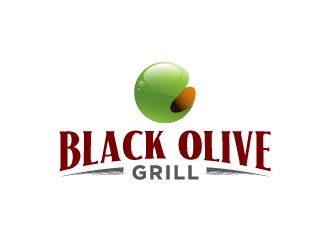 Black Olive Grill logo design by PRN123