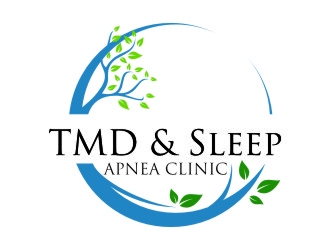 TMD & Sleep Apnea Clinic logo design by jetzu