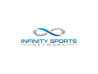 Infinity Sports Network logo design by RIANW