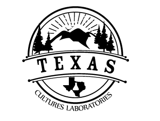 Texas Cultures Laboratories logo design by bloomgirrl