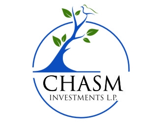 Chasm Investments L.P. logo design by jetzu