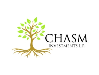 Chasm Investments L.P. logo design by jetzu